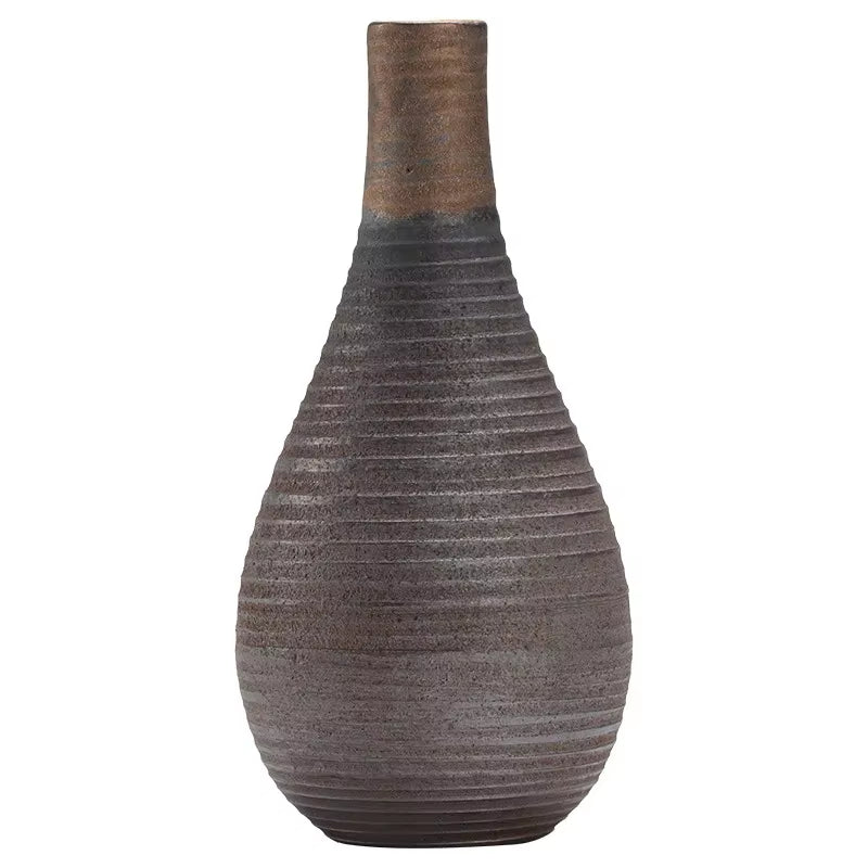 Creative Handmade Antique Ceramic Vases Modern Minimalist Ceramic Decorative Handicrafts