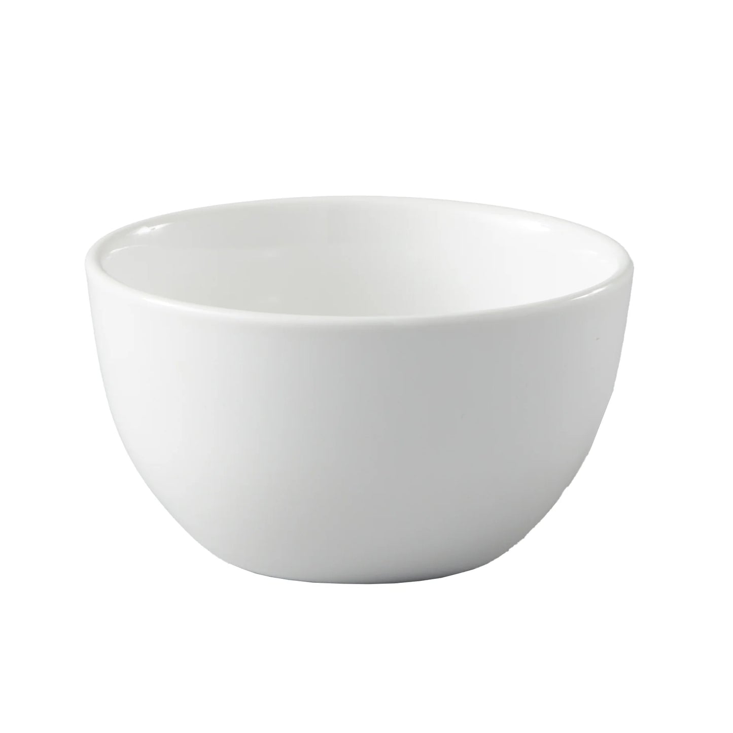 Ceramic Chip Dip Bowl with Acacia Tray, Natural Wood Color, 13.5X6.5X2.99 In