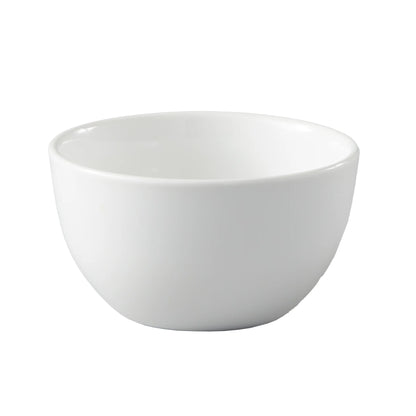 Ceramic Chip Dip Bowl with Acacia Tray, Natural Wood Color, 13.5X6.5X2.99 In